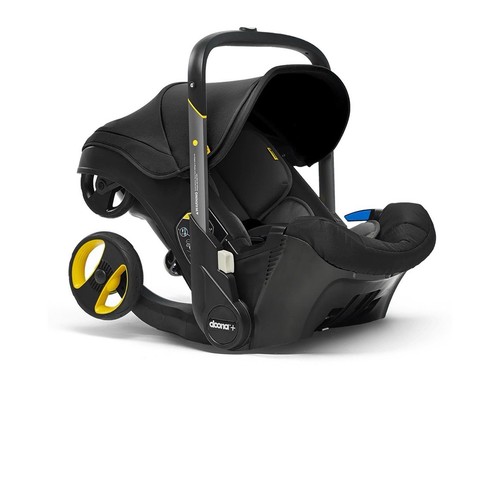 All black doona - doona, pram
